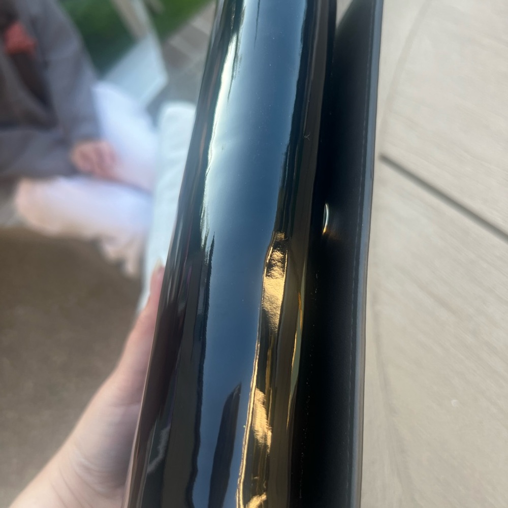 Versace Black Crossbody Bag with Gold Medusa Accent - Picture 7 of 8